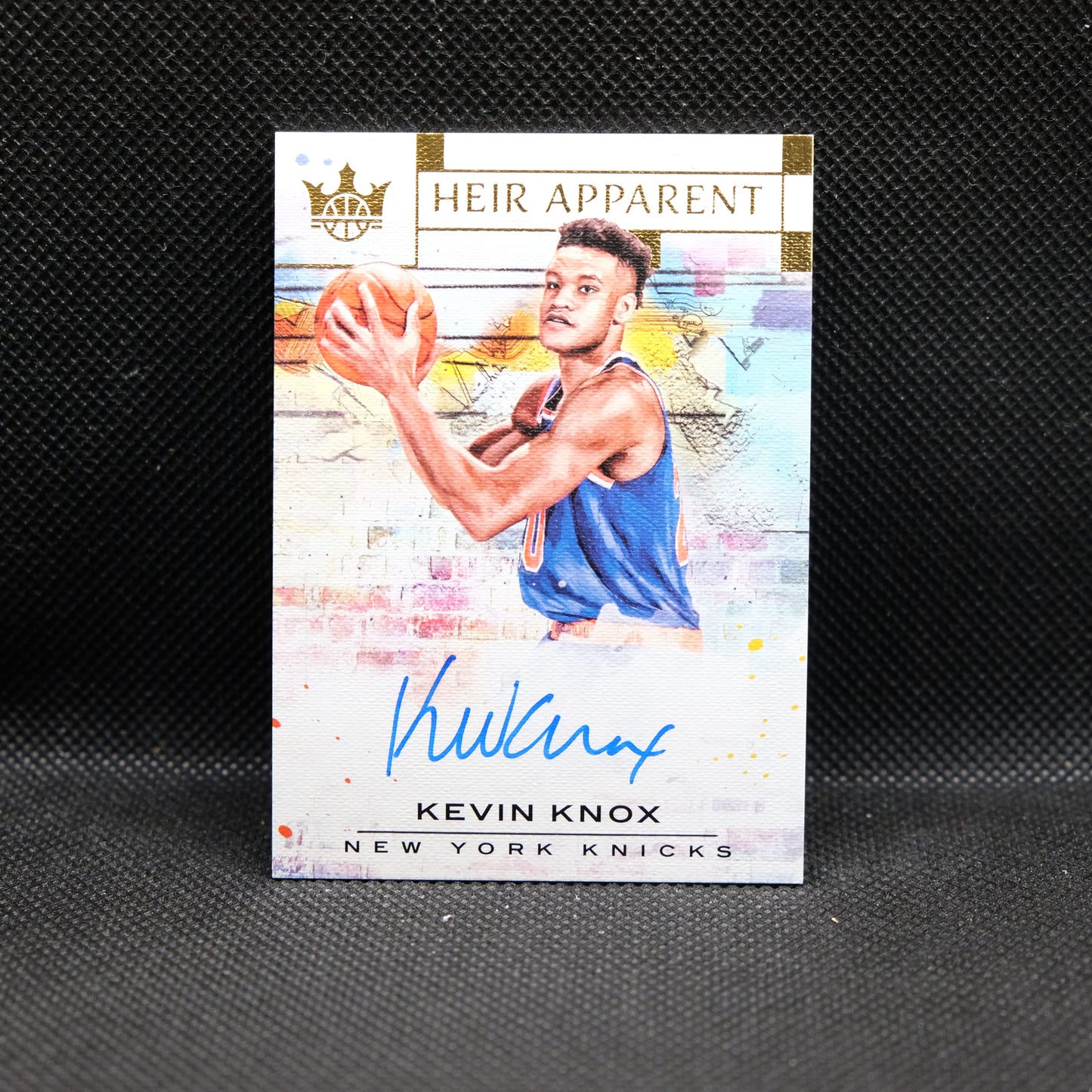 2018-19 Kevin Knox Court Kings HA-KKN Heir Apparent Rookie Auto /199