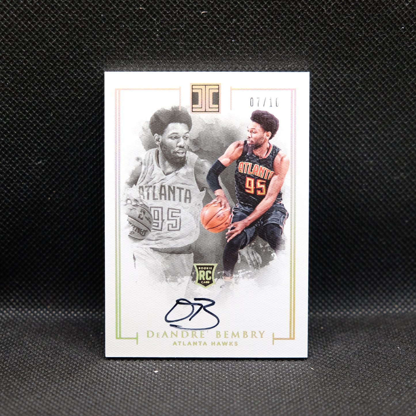 2016-17 DeAndre' Bembry Impeccable #121 Rookie Autograph /10