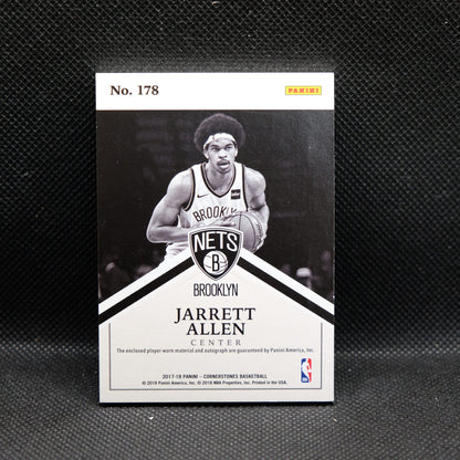 2017-18 Jarrett Allen Cornerstones #178 Rookie Quad Patch Auto /75