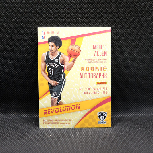2017-18 Jarrett Allen Revolution RA-JAL Rookie Autographs