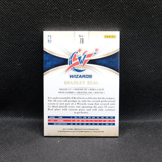 2013-14 Bradley Beal Immaculate #78 36/99