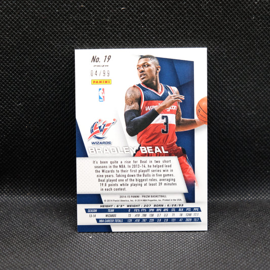 2014-15 Bradley Beal Prizm #19 Blue Prizm /99