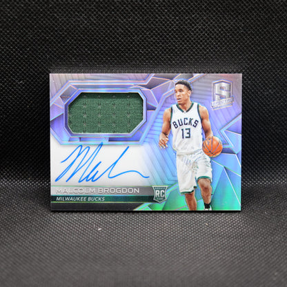 2016-17 Malcolm Brogdon Spectra #111 Rookie Patch Auto /300