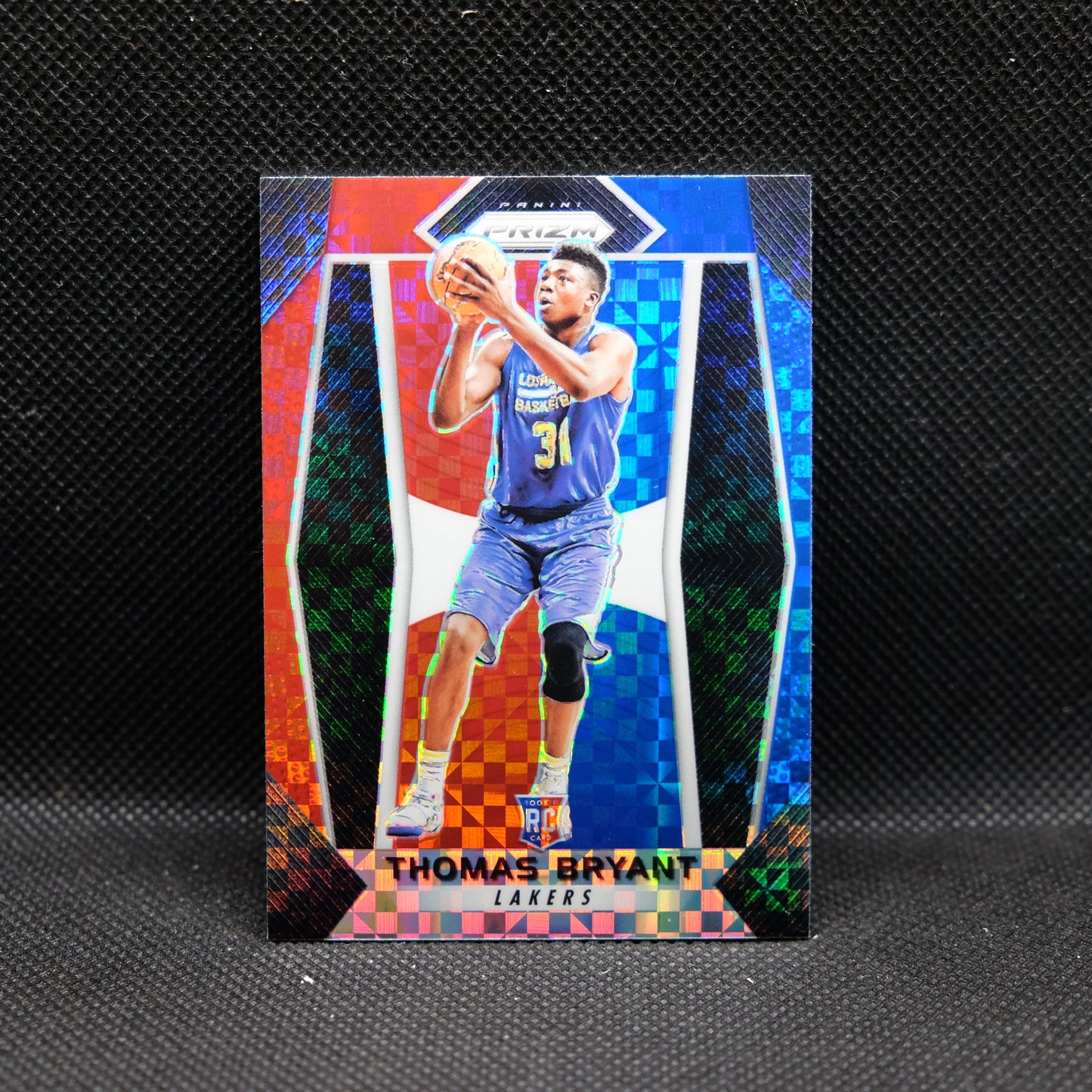 2017-18 Thomas Bryant Prizm #281 Red White Blue Prizm Rookie Card