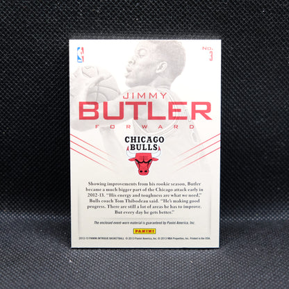 2012-13 Jimmy Butler Panini Intrigue Top Flight Rookie Jersey /99