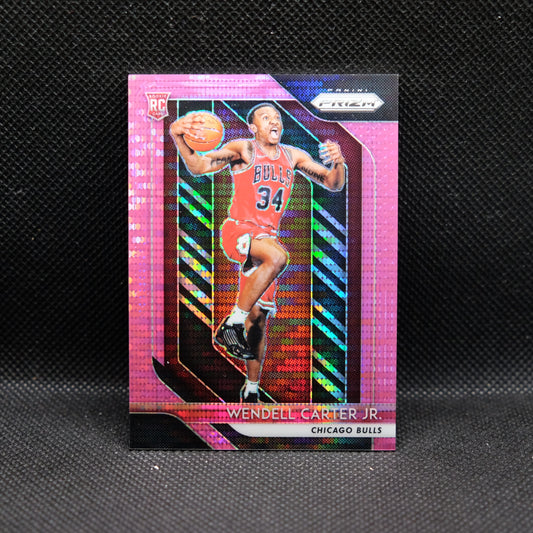 2018-19 Wendell Carter Jr. Prizm #80 Pink Pulsar Prizm Rookie Card /42