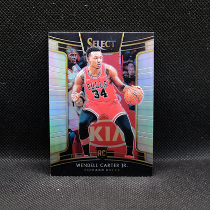 2018-19 Wendell Carter Jr. Select #65 Silver Prizm Rookie Card
