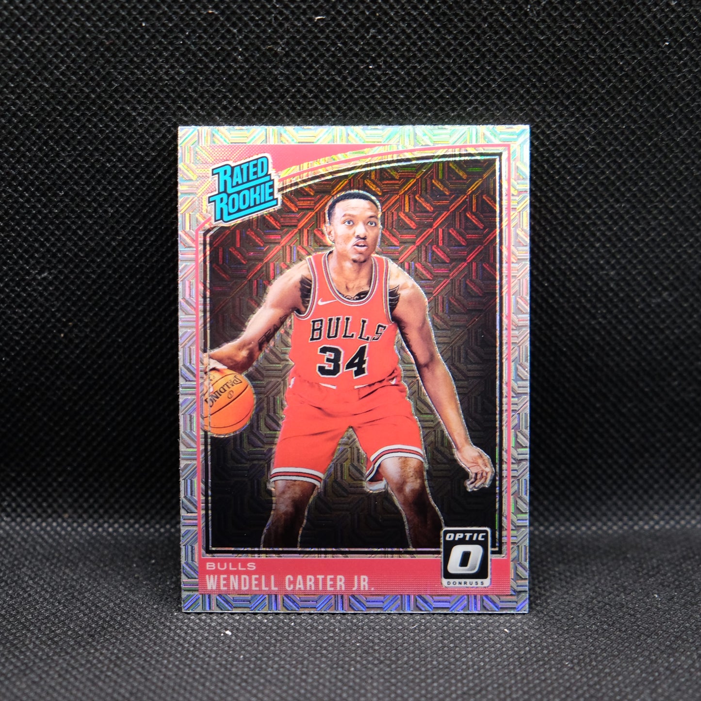 2018-19 Wendell Carter Jr. Donruss Optic Rated Rookie Mojo Prizm