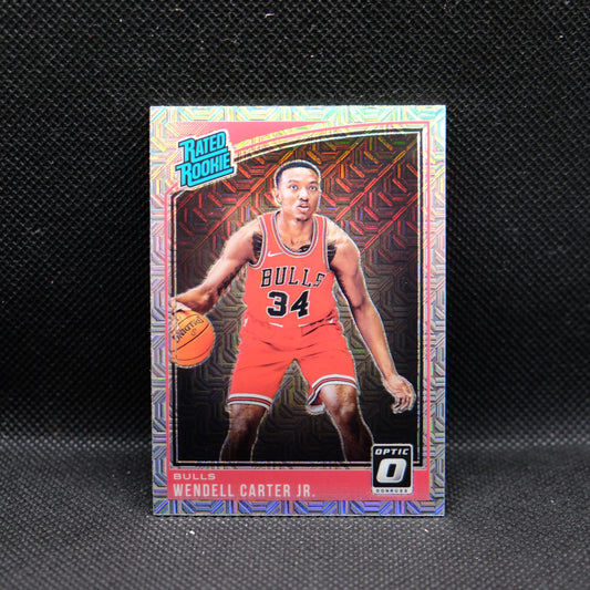2018-19 Wendell Carter Jr. Donruss Optic Rated Rookie Mojo Prizm