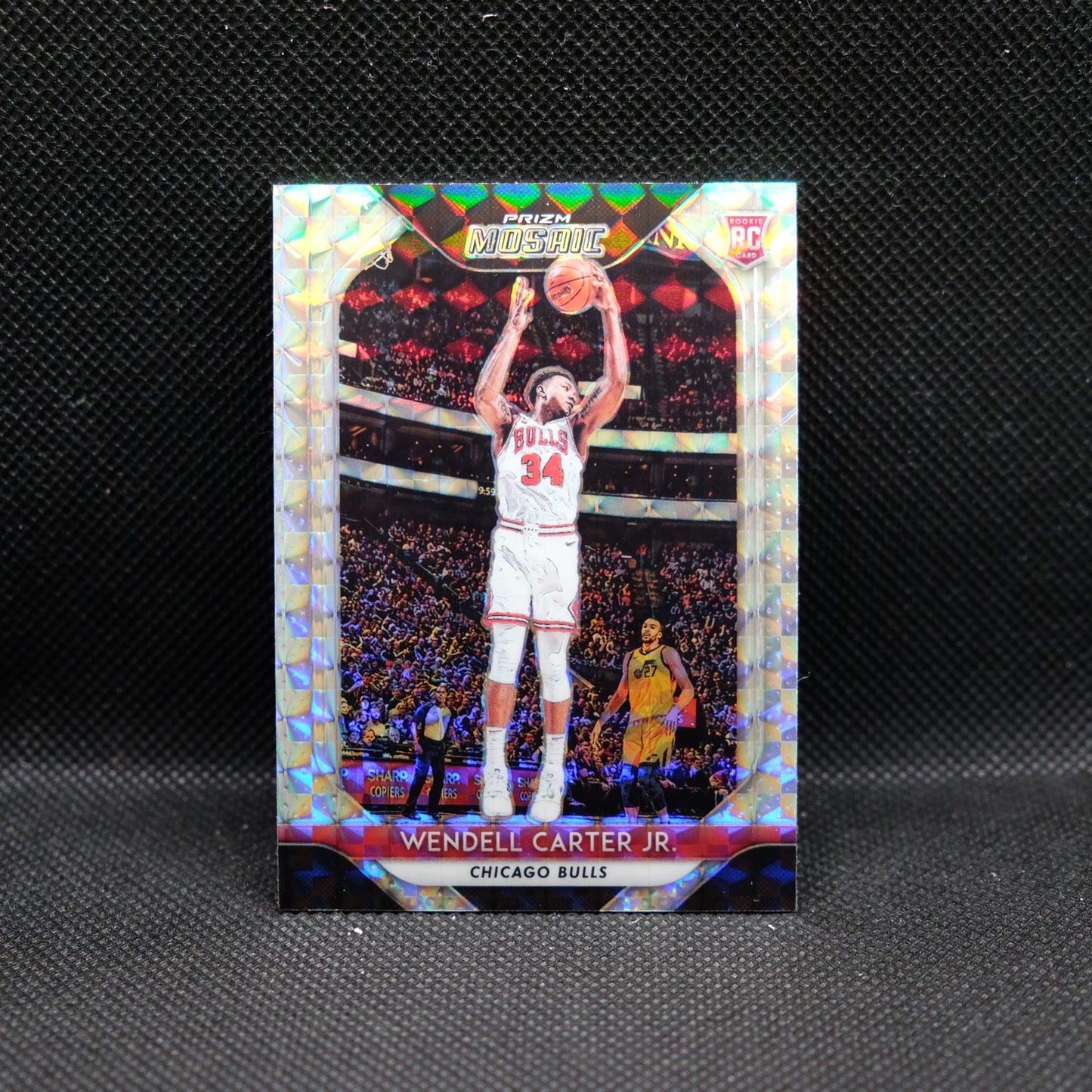 2018-19 Wendell Carter Jr. Mosaic #98 Silver Mosaic Prizm