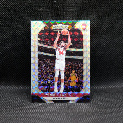 2018-19 Wendell Carter Jr. Mosaic #98 Silver Mosaic Prizm