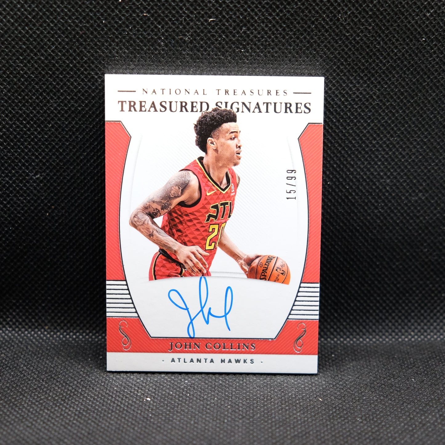2018-19 John Collins National Treasures Treasured Signatures /99