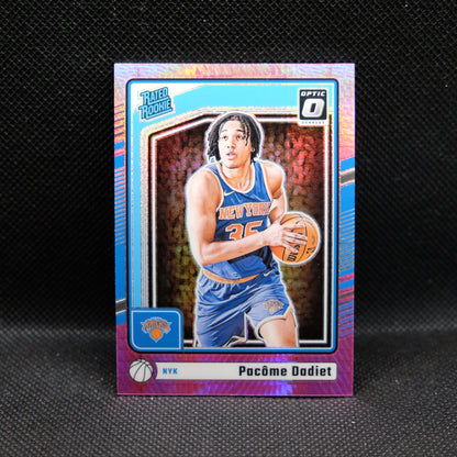 2024-24 Pacome Dadiet Donruss Optic Rated Rookie Pink Hyper Prizm