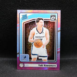 2024-24 Yuki Kawamura Donruss Optic Rated Rookie Pink Hyper Prizm