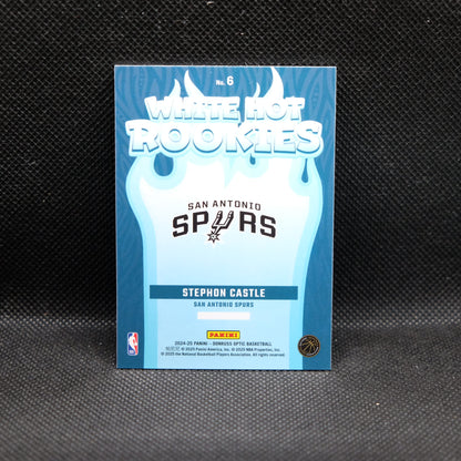 2024-24 Stephon Castle Donruss Optic White Hot Rookies