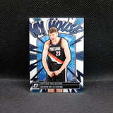 2024-24 Donovan Clingan Donruss Optic My House Rookie Card