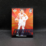 2024-24 Jalen Brunson Donruss Optic Express Lane Purple Prizm