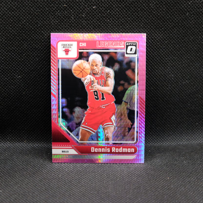 2024-24 Dennis Rodman Donruss Optic #241 Hyper Pink Prizm