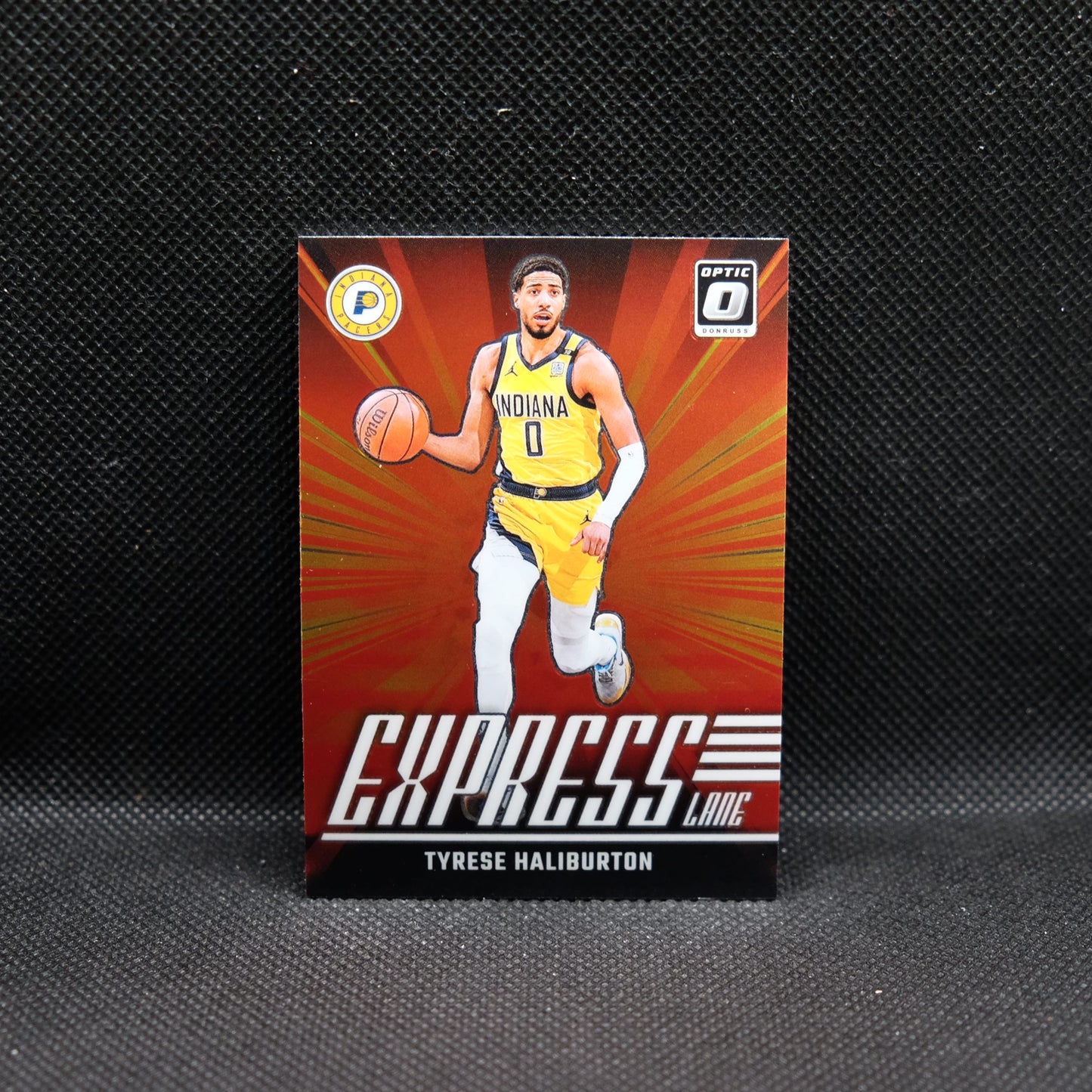 2024-24 Tyrese Haliburton Donruss Optic Express Lane