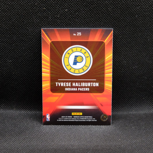 2024-24 Tyrese Haliburton Donruss Optic Express Lane