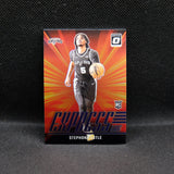 2024-24 Stephon Castle Donruss Optic Express Lane Purple Prizm Rookie Card