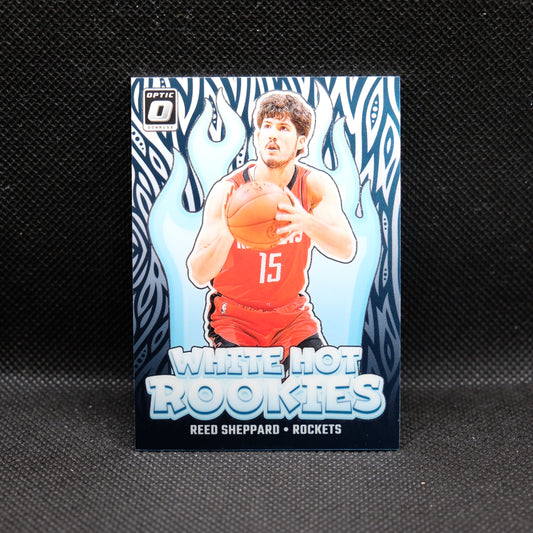 2024-24 Reed Sheppard Donruss Optic White Hot Rookies
