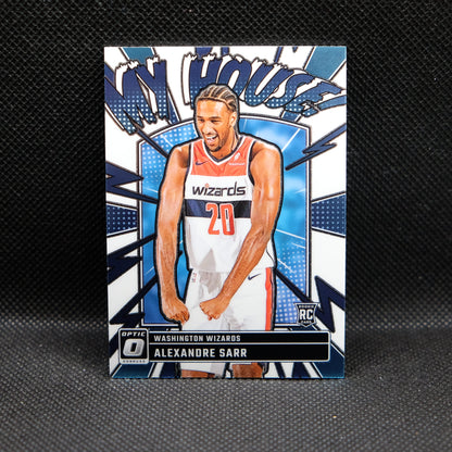 2024-24 Alexandre Sarr Donruss Optic My House Rookie Card
