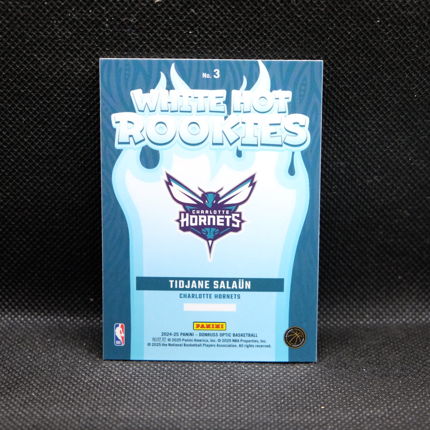 2024-24 Tidjane Salaun Donruss Optic White Hot Rookies