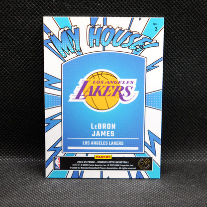 2024-24 LeBron James Donruss Optic My House