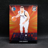 2024-24 Luka Doncic Donruss Optic Express Lane Purple Prizm