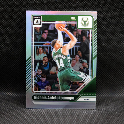 2024-24 Giannis Antetokounmpo Donruss Optic #176 Silver Prizm