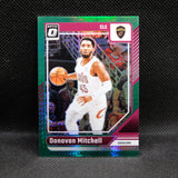 2024-24 Donovan Mitchell Donruss Optic #91 Hyper Green Prizm /249