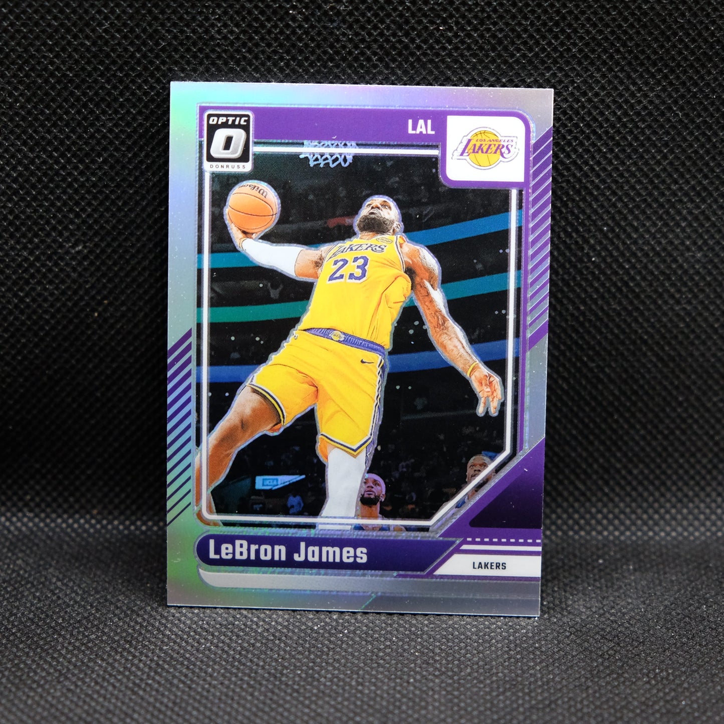 2024-24 LeBron James Donruss Optic #148 Silver Prizm
