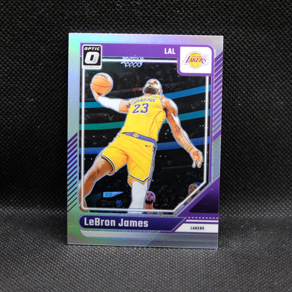 2024-24 LeBron James Donruss Optic #148 Silver Prizm