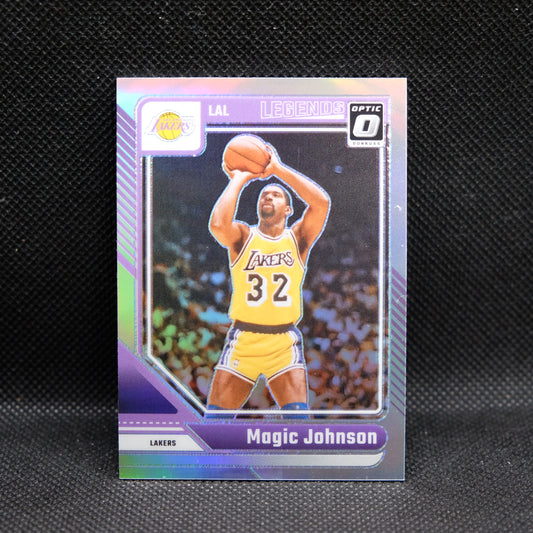 2024-24 Magic Johnson Donruss Optic #239 Silver Prizm