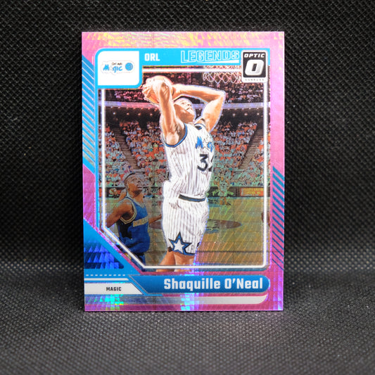 2024-24 Shaquille O'Neal Donruss Optic #244 Hpyer Pink Prizm