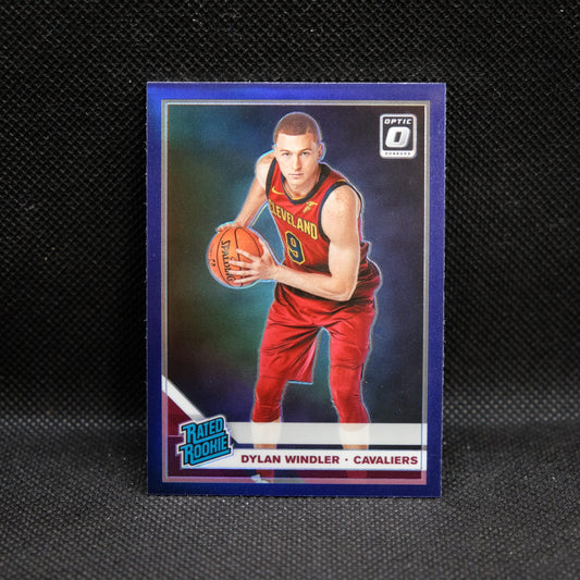 2019-20 Dylan Windler Donruss Optic Rated Rookie Purple Prizm
