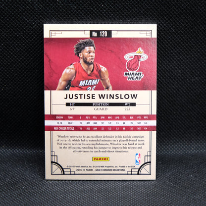 2016-17 Justice Winslow Gold Standard #120 /269