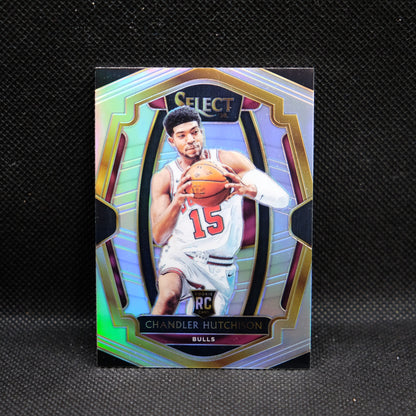 2018-19 Chaandler Hutchison Select #116 Silver Prizm Rookie Card