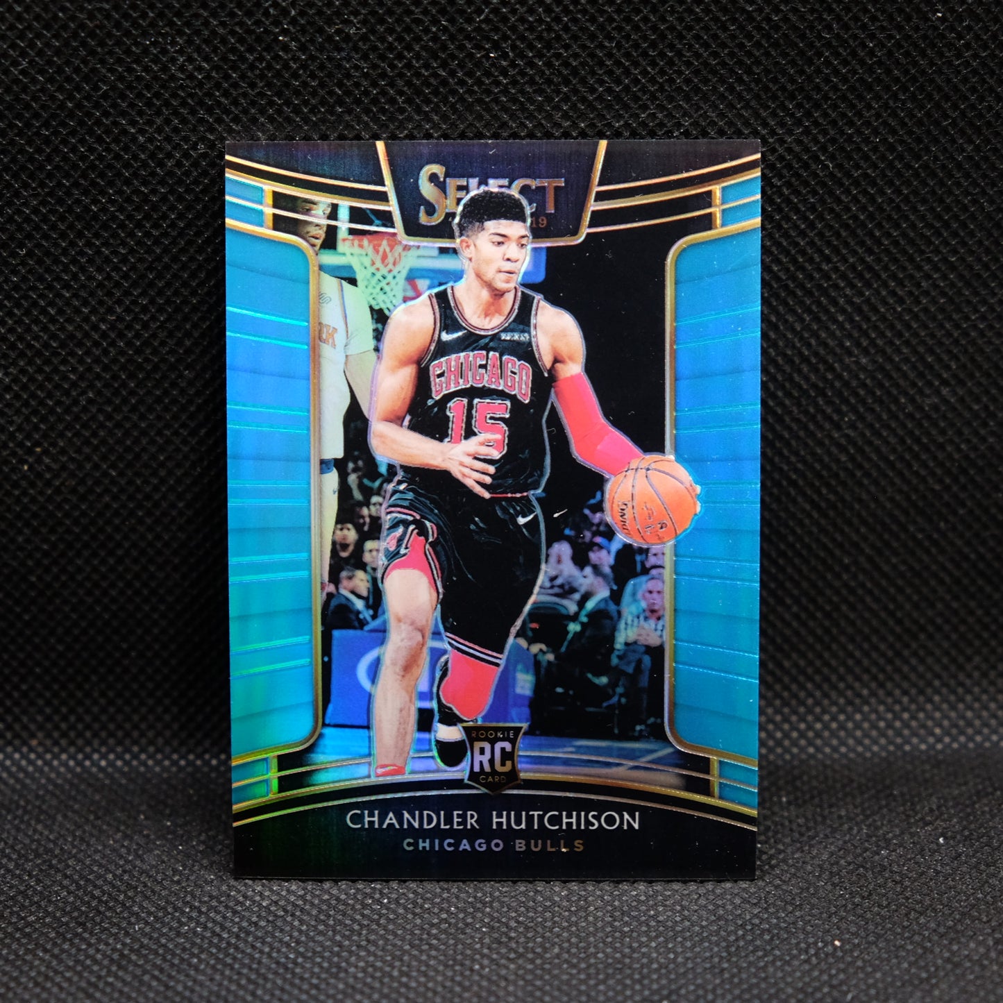 2018-19 Chaandler Hutchison Select #19 Light Blue Prizm Rookie Card