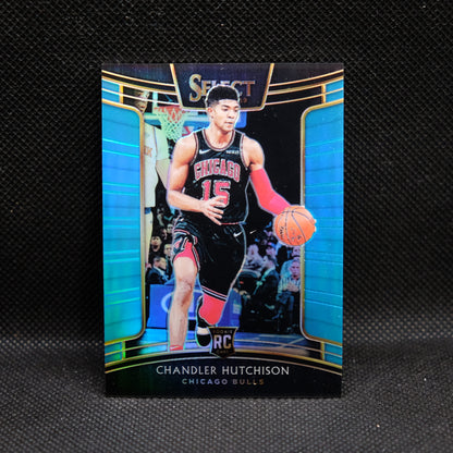 2018-19 Chaandler Hutchison Select #19 Light Blue Prizm Rookie Card