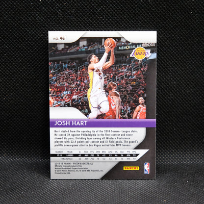 2018-19 Josh Hart Prizm #46 Error Rookie Card