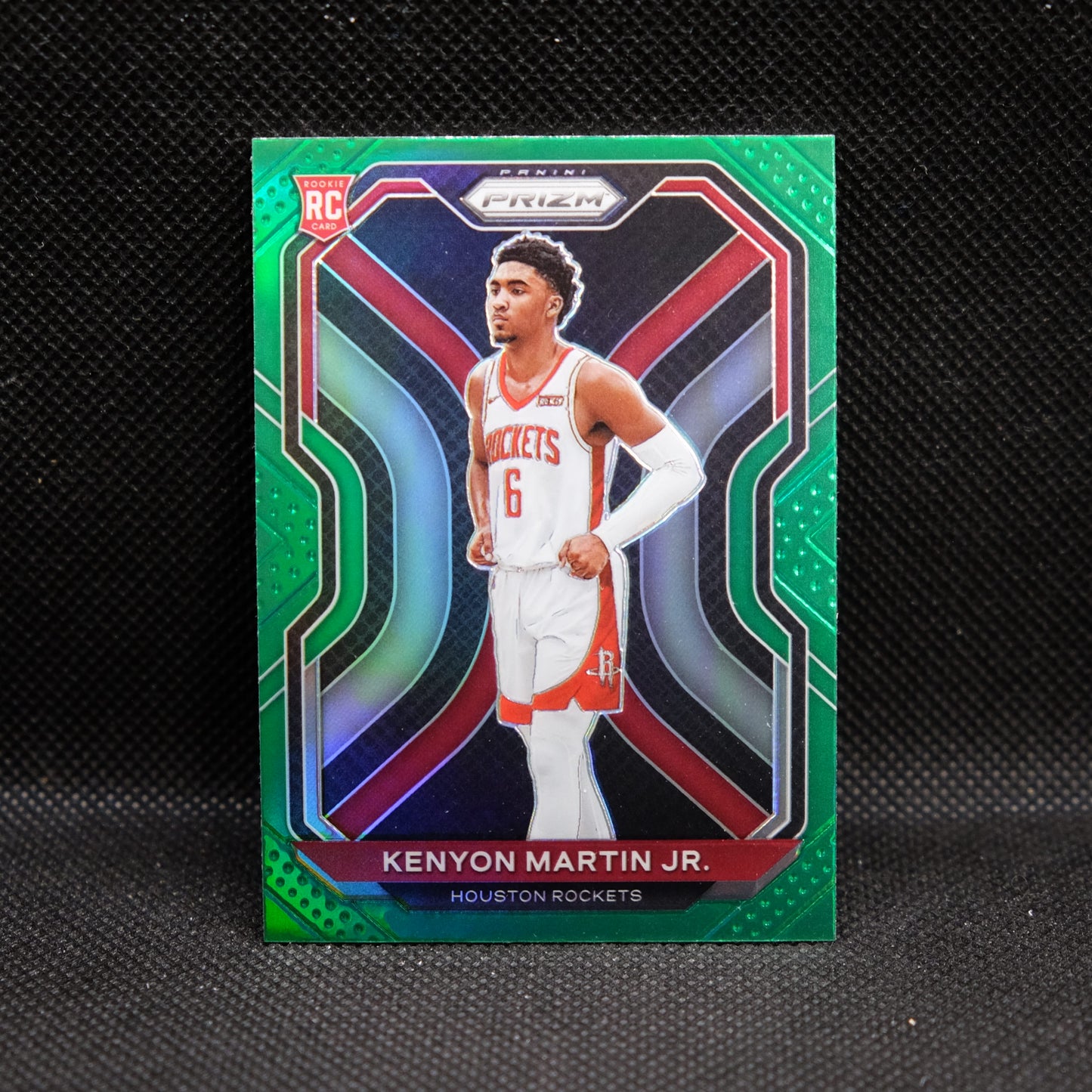 2020-21 Kenyon Martin Jr. Prizm #265 Green Prizm Rookie Card