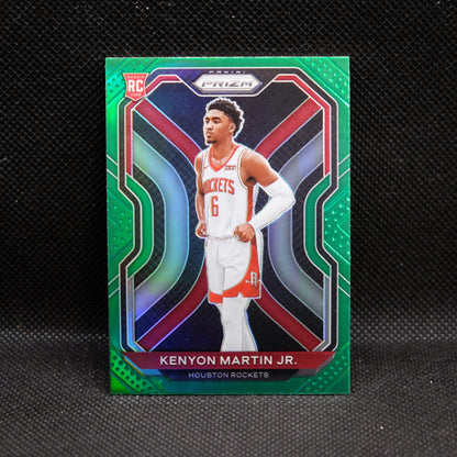2020-21 Kenyon Martin Jr. Prizm #265 Green Prizm Rookie Card