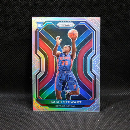 2020-21 Isaiah Stewart Prizm #254 Silver Prizm Rookie Card