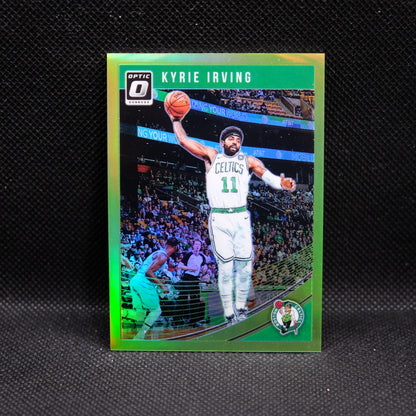2018-19 Kyrie Irving Donruss #56 Optic Lime Green Prizm /149