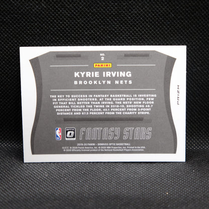 2019-20 Kyrie Irving Donruss Fantasy Stars Silver Prizm