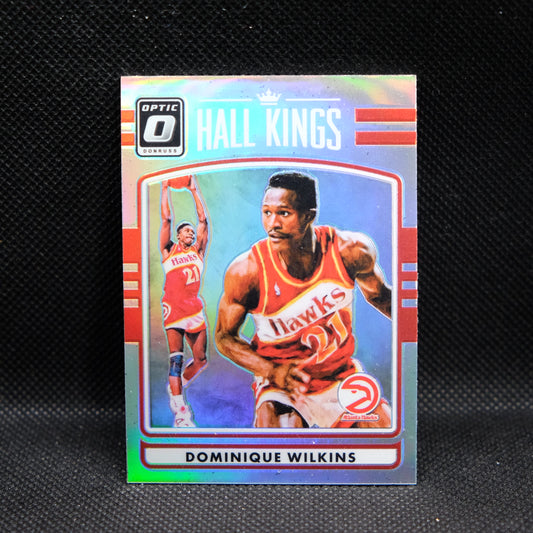 2016-17 Dominique Wilkins Donruss Optic Hall Kings Silver Prizm