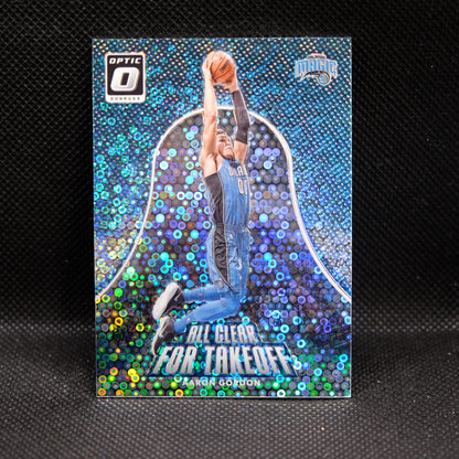 2017-18 Aaron Gordon Donruss Optic All Clear For Takeoff Fast Break Prizm