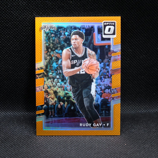 2017-18 Rudy Gay Donruss Optic #133 Orange Prizm /199
